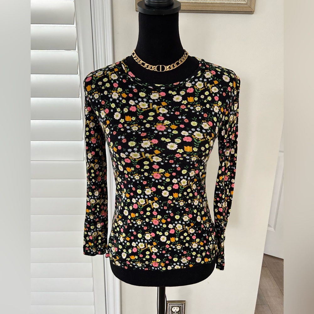 TORY BURCH LONG SLEEVE TOP